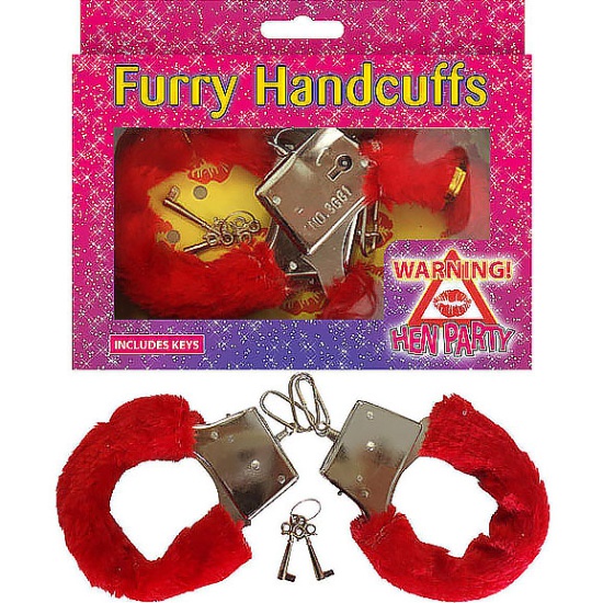 Furry Handcuffs (Red)