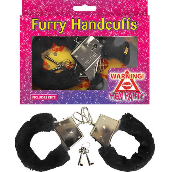 Furry Handcuffs (Black)