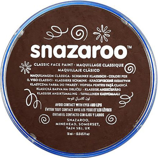 Snazaroo Face Paint - Dark Brown