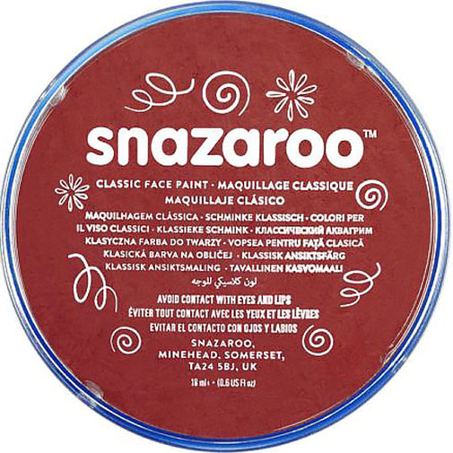 Snazaroo Face Paint - Burgundy