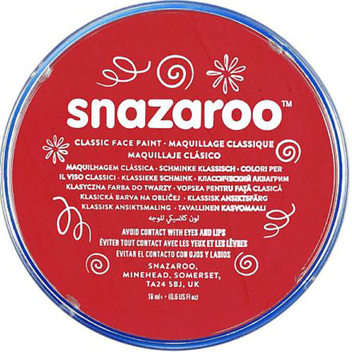 Snazaroo Face Paint - Bright Red 