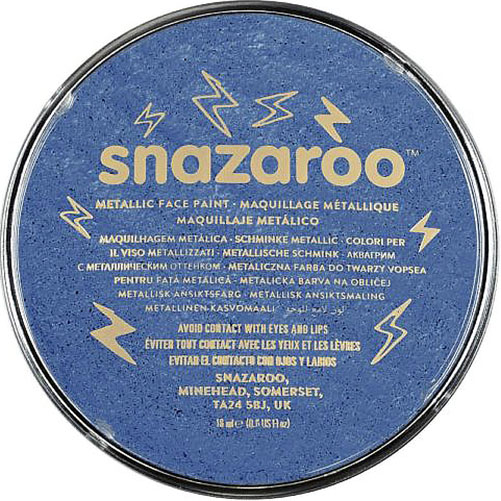 Metallic Snazaroo Face Paint - Electric Blue