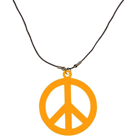 Hippie Necklace - Orange