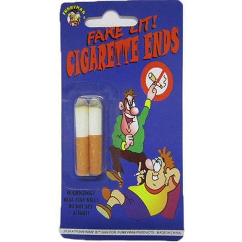 Fake Lit Cigarette Ends