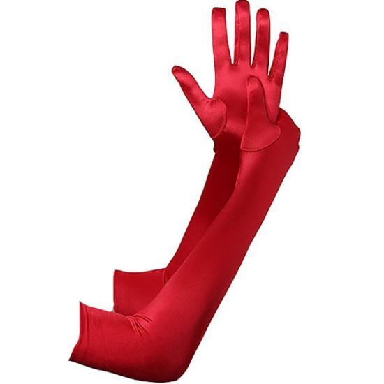 Long Gloves (Red)