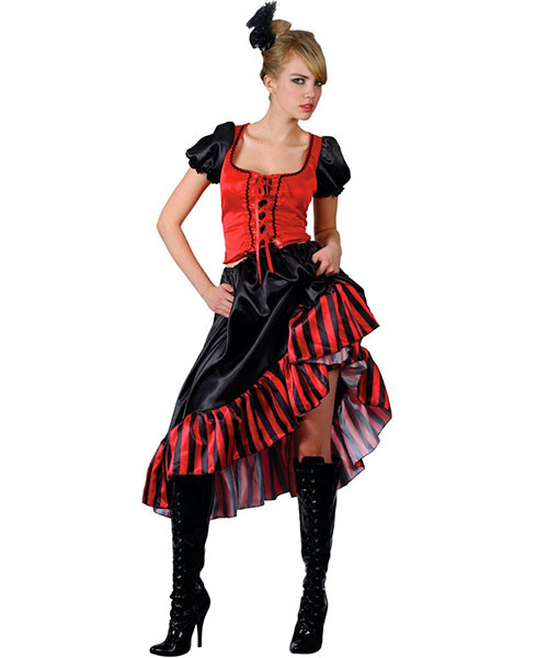 Can Can Saloon Girl  Costume