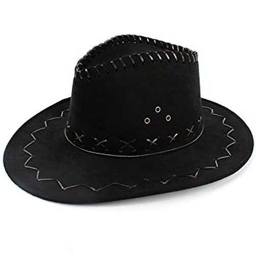 Felt Cowboy Hat - Black