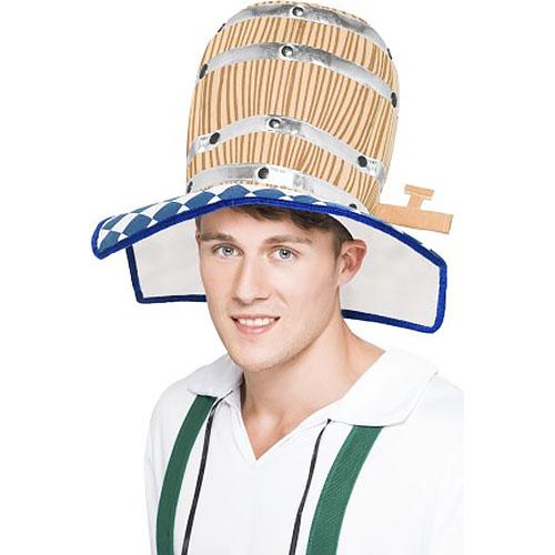 Oktoberfest Beer Barrel Hat 