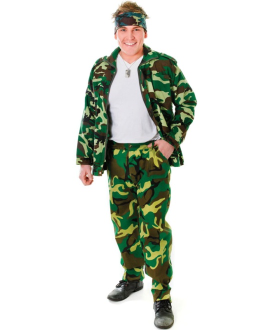 Camouflage Trousers 