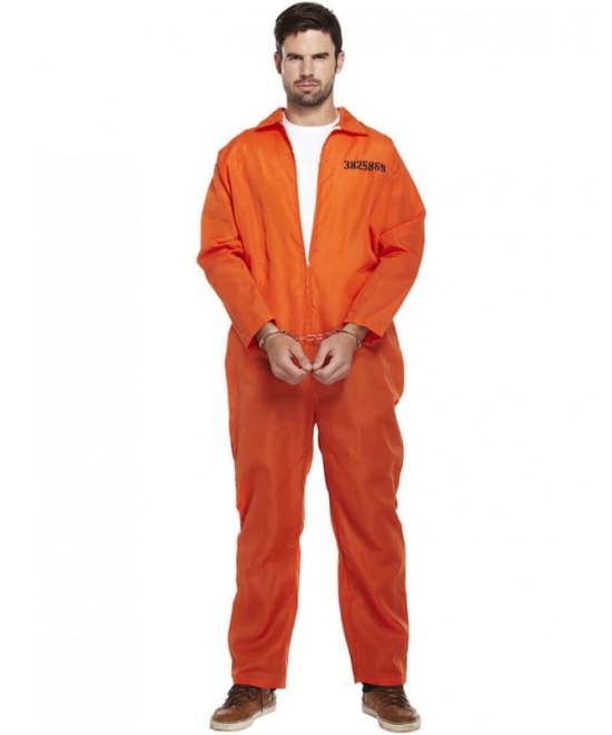 Prisoner Costume (Orange)