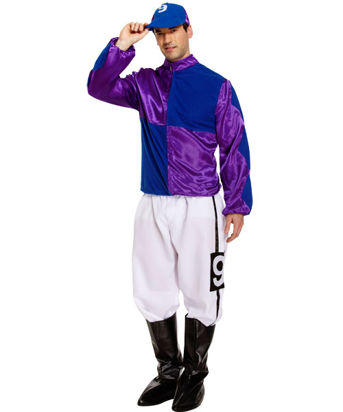 Jockey Costume (Purple & Blue)