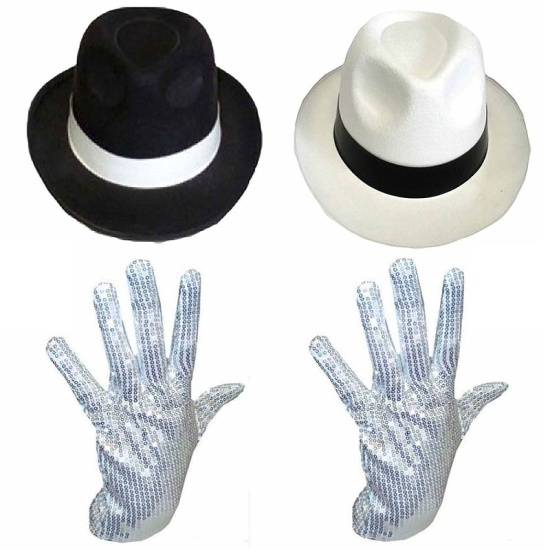 Michael Jackson Set - Hat & Glove