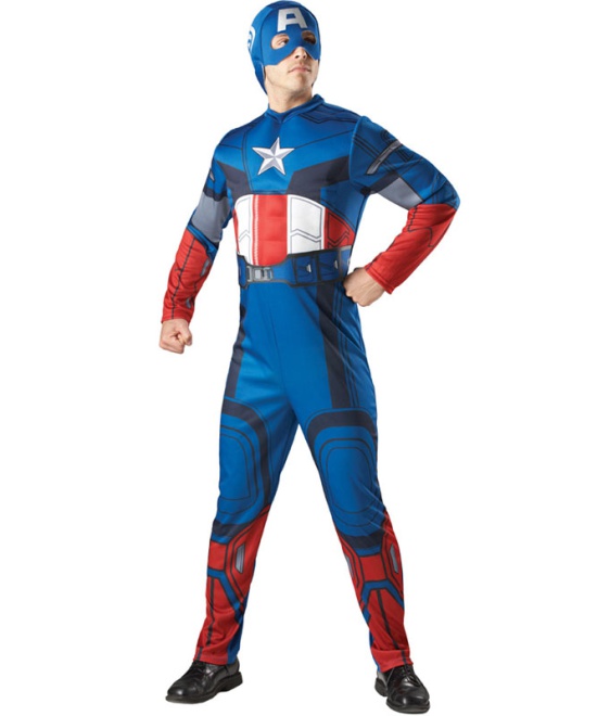 Deluxe Captain America Costume