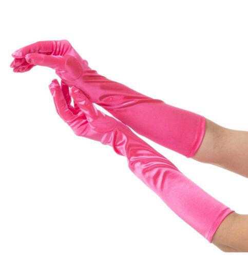 Long Gloves (Hot Pink)
