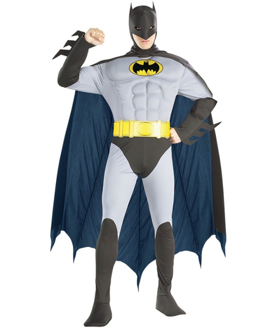 Deluxe Muscle Chest Grey Batman