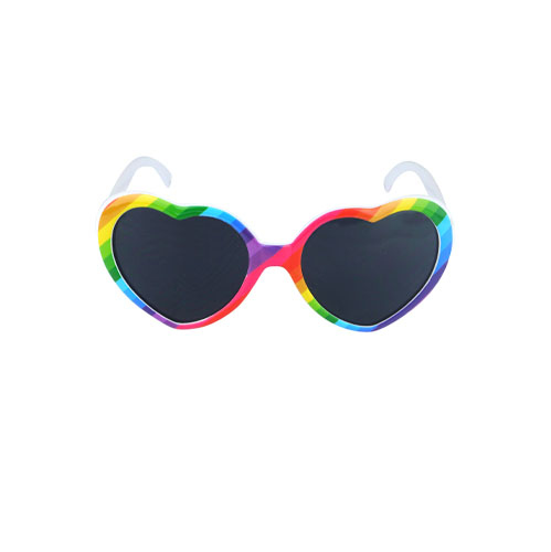 Heart Rainbow glasses