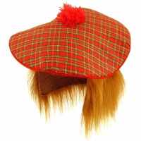 Picture of Scottish Hat With Beard & Eyebrows
