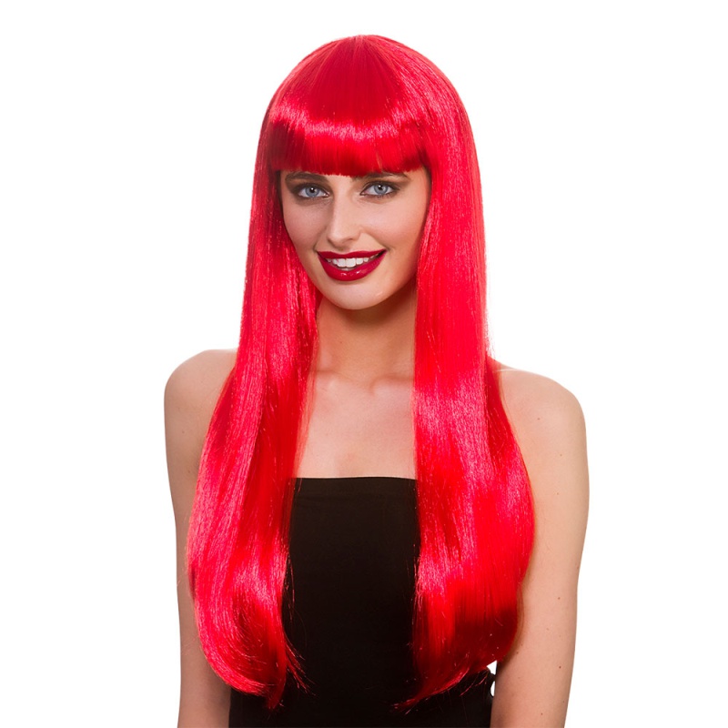 Joke Shop - Wicked Fantasy Wig - Red