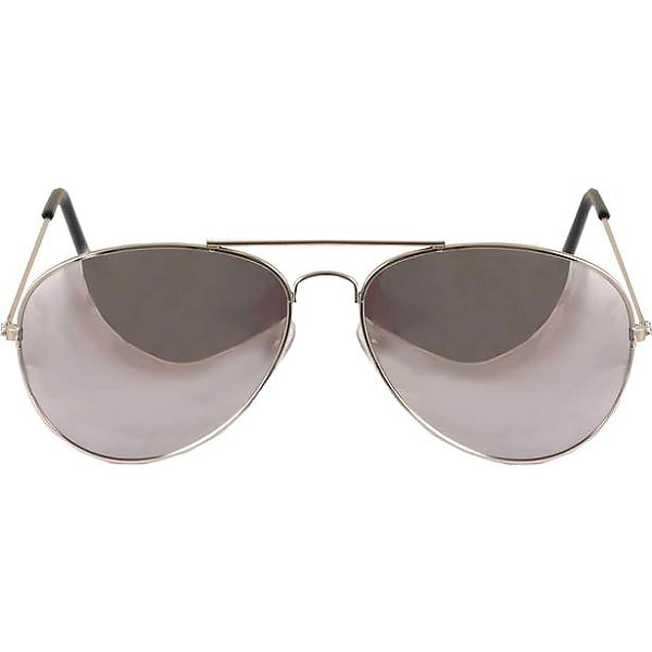 Aviator Glasses Silver Mirrored