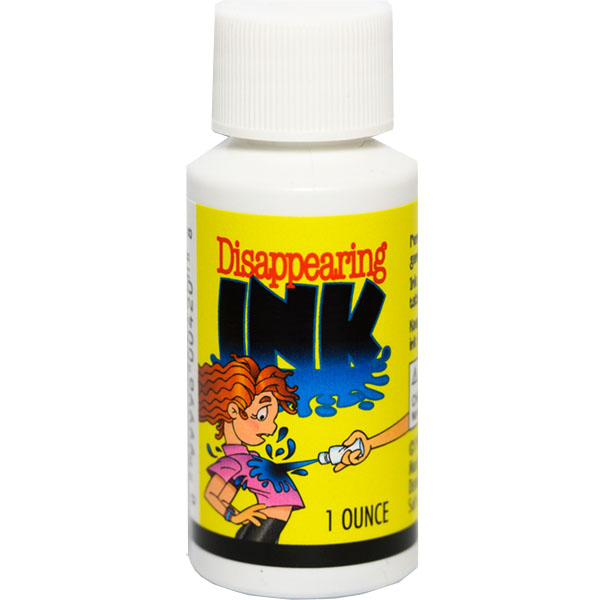Disappearing Ink 1 oz., GoDo Pranks, Online Joke Shop
