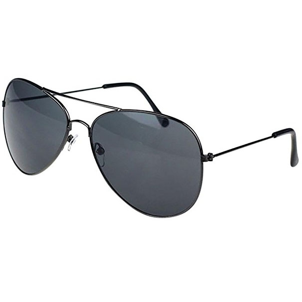 Joke Shop - Aviator Glasses (Black) Black Frames