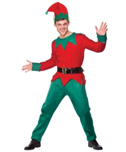 Deluxe Mens Elf Costume
