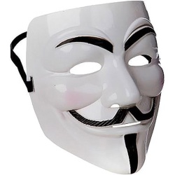 V For Vendetta Mask - White