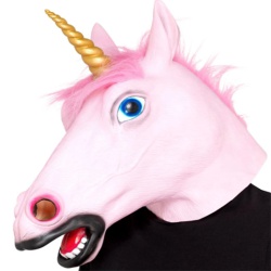 Unicorn Mask - Pink