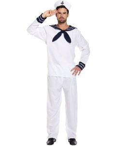 Sailor Man Costume (White)