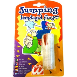 Jumping Bandaged Finger