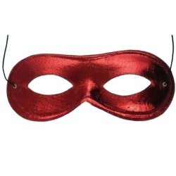 Metallic Domino - Red