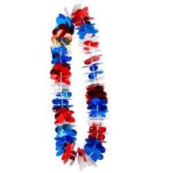 Union Jack Lei - Metallic