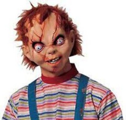 Scarred Chucky Mask
