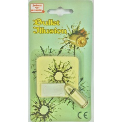 Bullet Hole With A Bullet Casing