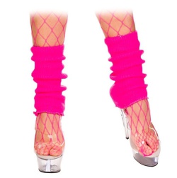 Neon Leg Warmers - Pink