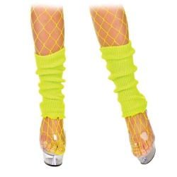 Neon Leg Warmers - Yellow
