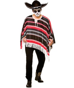 Day Of The Dead Poncho