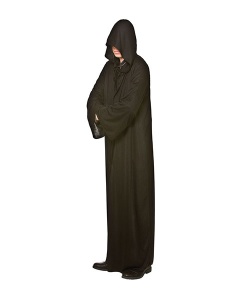 Hooded Robe - Black