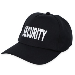 Security Baseball Cap (Black)