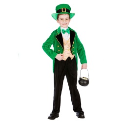 Deluxe Leprechaun Boy Costume