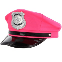 Police Hat (Pink)