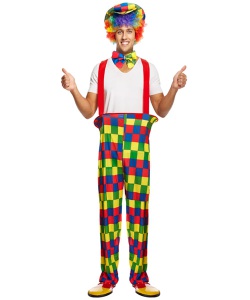 Rainbow Clown Costume