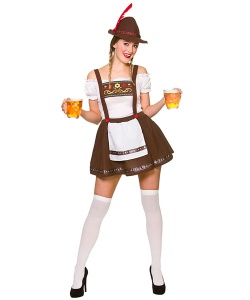 Bavarian Beer Maid Costume