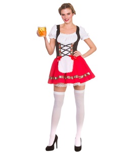 Oktoberfest Beer Girl Costume