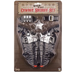 Cowboy Sheriff Set (7pc)