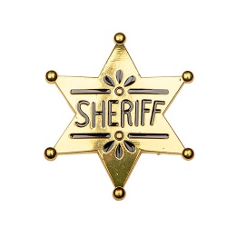 Western Sheriff Badge