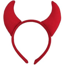 Plush Devil Horns - Red