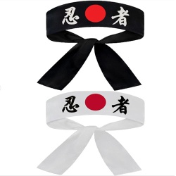 Japanese Hachimaki Headband