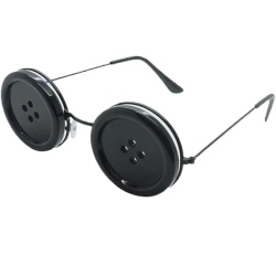 Coraline Button Glasses