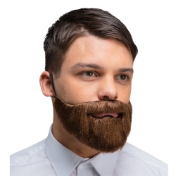Deluxe Realistic Beard - Brown